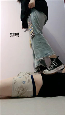 【黑兔】高帮鞋全体重踩踏